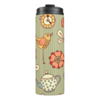 Summer Tea Party: Seamless Pattern