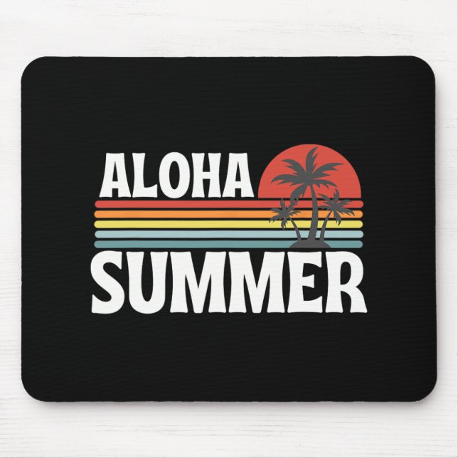 Summer Teacher Last Day Of School Vacation  Mouse Pad (Front)