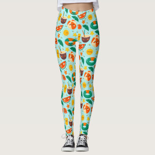 Summer Themed Leggings
