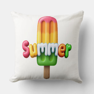 Summer  throw pillow