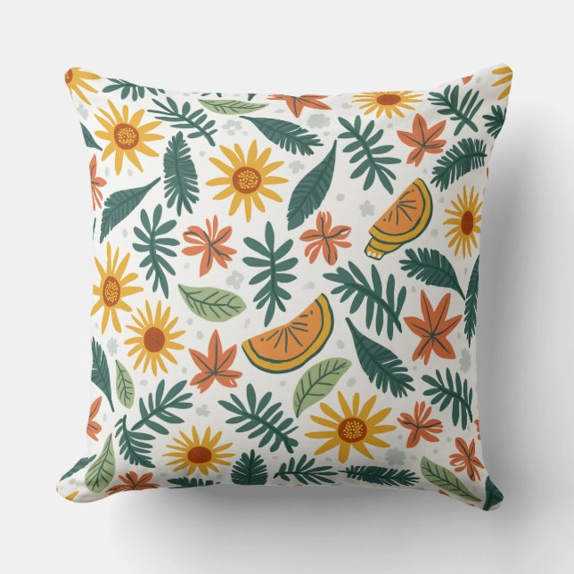 summer throw pillow (Front)