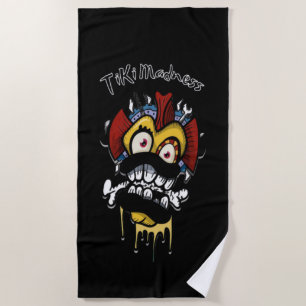 Summer Tiki Beach  Towel