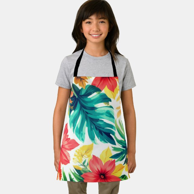 Summer Time Bloom Apron (Insitu)