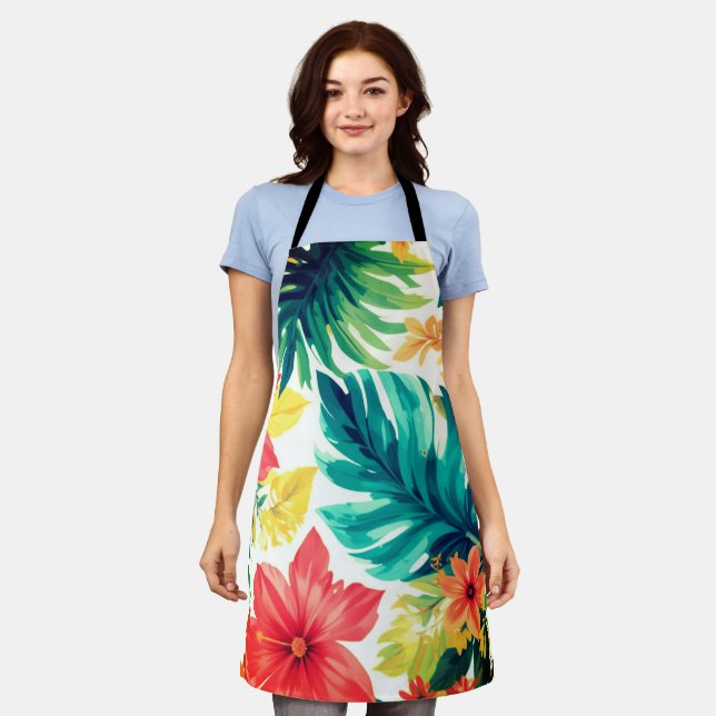 Summer Time Bloom Apron (Worn)