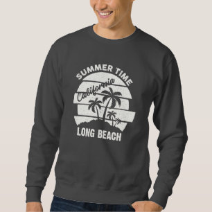 Summer Time California Long Beach  Sweatshirt