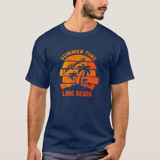 Summer Time California Long Beach T-Shirt