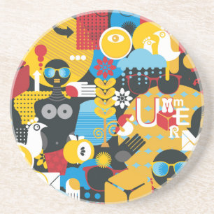 Summer time coaster
