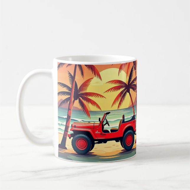 " SUMMER TIME " COFFEE MUG (Left)