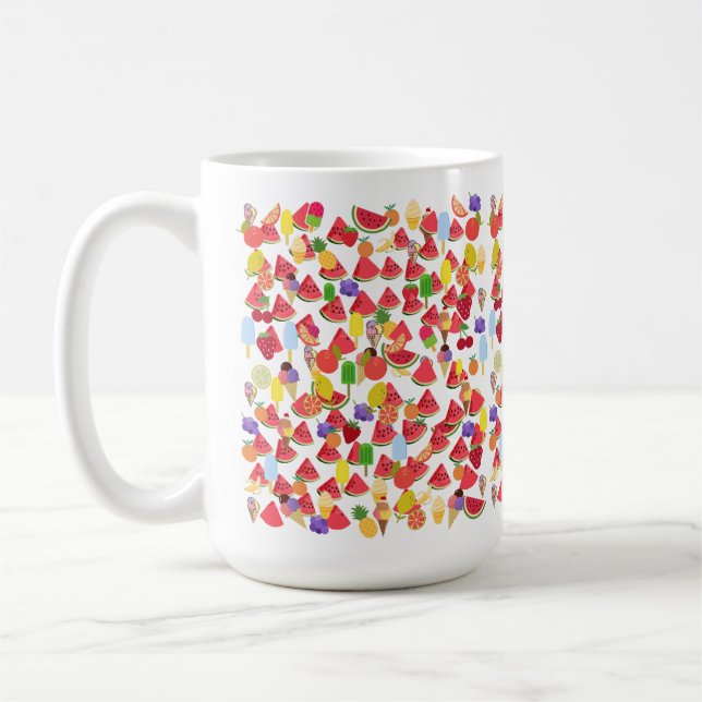 Summer time coffee mug (Left)