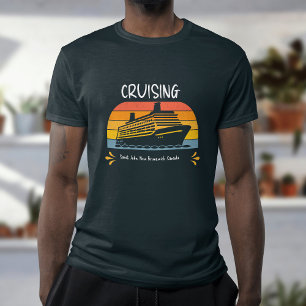 Summer Time Family Cruise Vacation Personalize T-Shirt