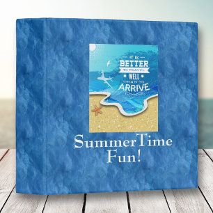 Summer Time Fun Scrapbook Album Binder