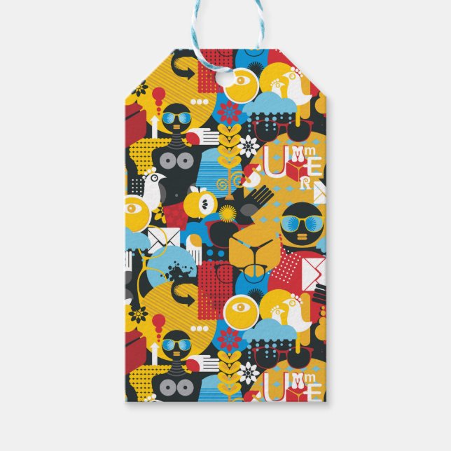 Summer time gift tags (Front)
