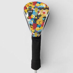 Summer time golf head cover
