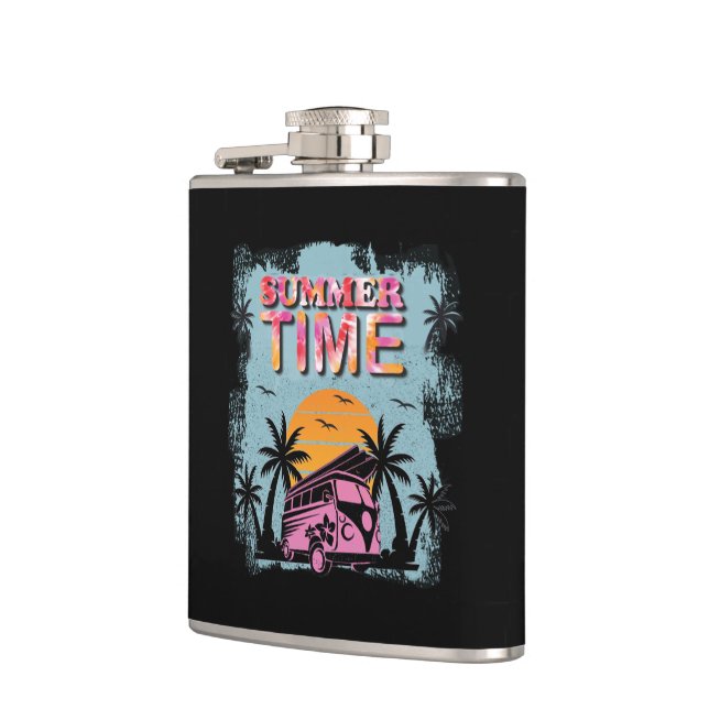 Summer Time Hip Flask (Left)