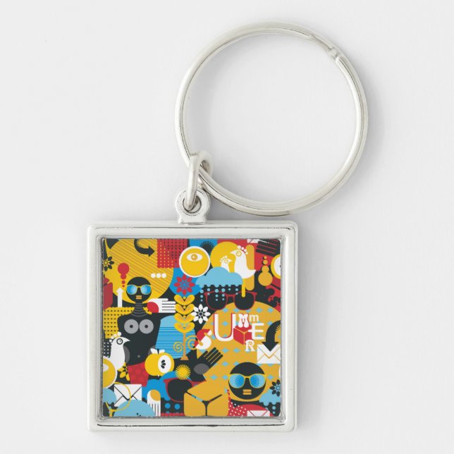 Summer time keychain (Front)