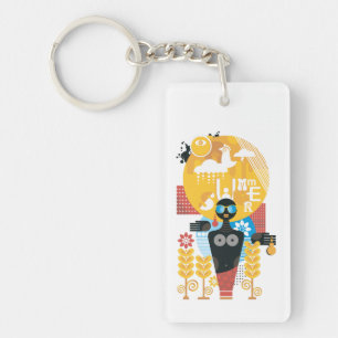 Summer time keychain