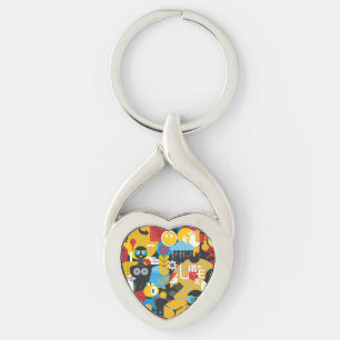 Summer time keychain