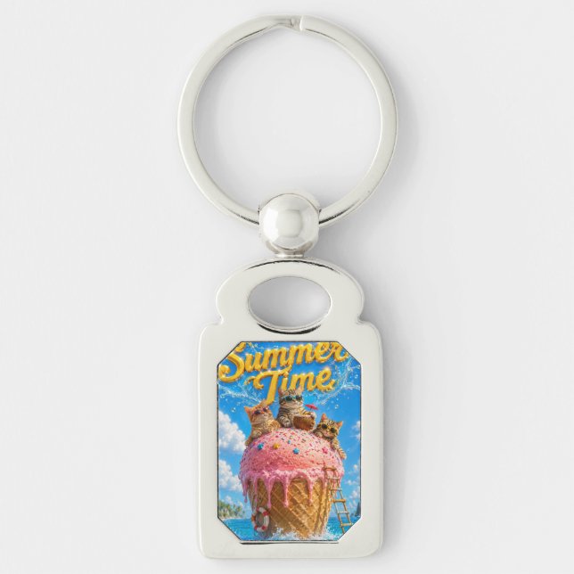 Summer time keychain (Front)