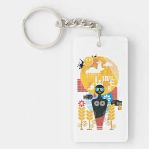 Summer time keychain