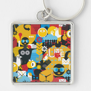 Summer time keychain