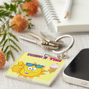 Summer Time Keychain
