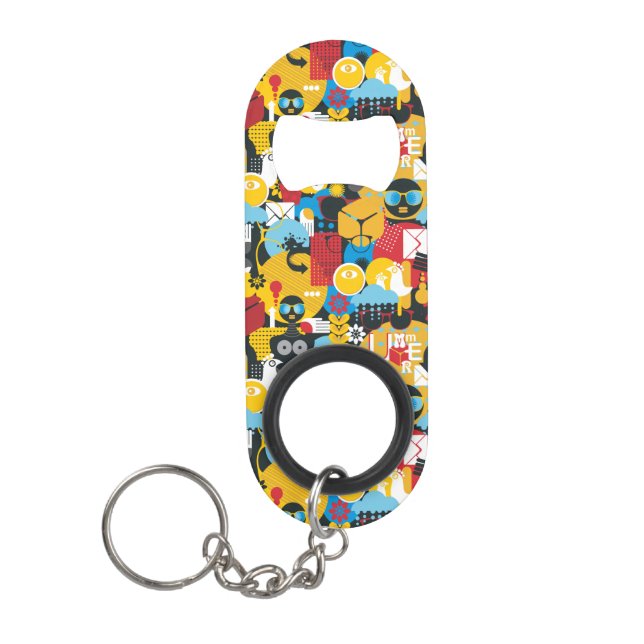 Summer time keychain bottle opener (Front)