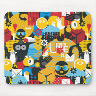 Summer time mouse pad