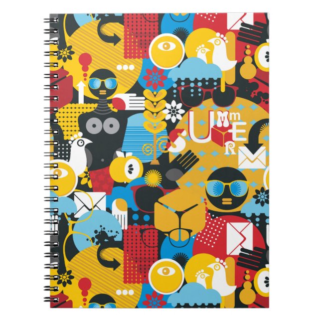 Summer time notebook (Front)