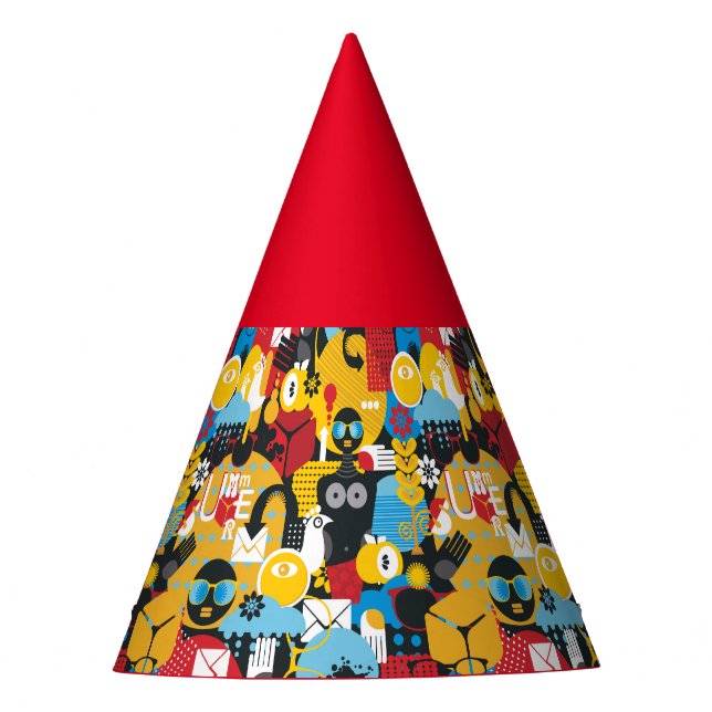 Summer time party hat (Front)