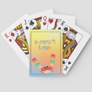 Summer time playing cards