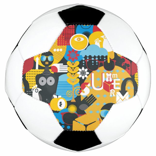 Summer time soccer ball (Front)
