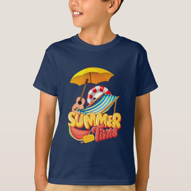 Summer time  T-Shirt (Front)