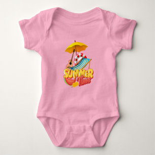 Summer time T-Shirt Baby Bodysuit