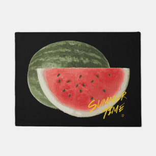 Summer time- watermelon doormat