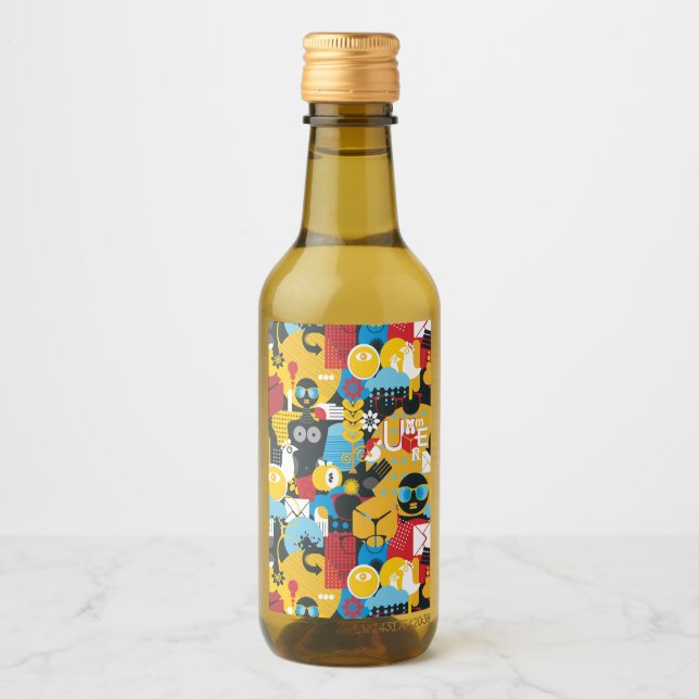 Summer time wine label (Front)