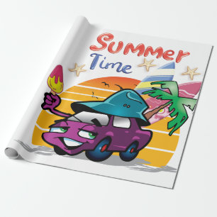Summer Time Wrapping Paper
