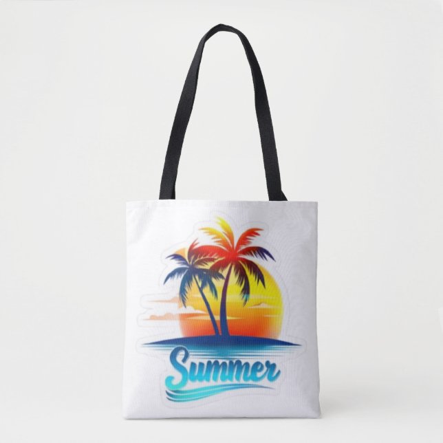 Summer  tote bag (Front)