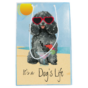 Summer Toy Poodle Medium Gift Bag