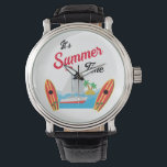 Summer Travel Time Beach Waves Vacation Ocean Watch<br><div class="desc">Summer Travel Time Beach Waves Vacation Ocean Watch</div>