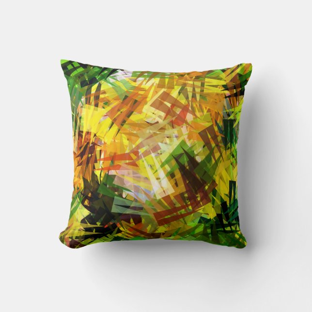 SUMMER TREES THROW PILLOW (Front)