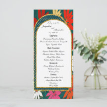 Summer Tropical Big Flowers & Arch Wedding 