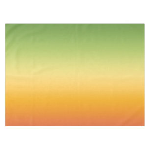 Summer Tropical Gradient Orange Lemon Lime Ombre Tablecloth