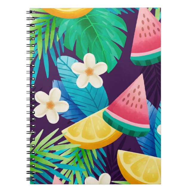 Summer, Tropical Notebook (Front)