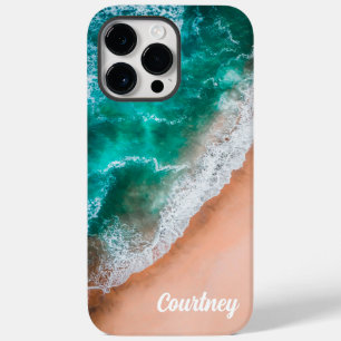 Summer Tropical Ocean Beach Wave Case-Mate iPhone 14 Pro Max Case