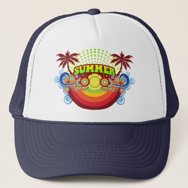 Summer Trucker Hat (Front)