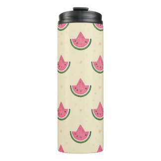 Summer Tumbler of Pink Watermelons, 16oz Insulated