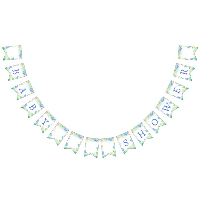 Summer Under the Sea Baby Shower Bunting Flags (All)