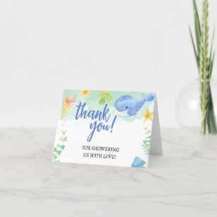 Summer Under the Sea Baby Shower Thank you