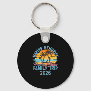 Summer Vacation Family Punta Cana Vacation 2026 Ma Keychain