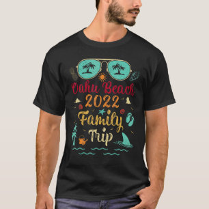 Summer Vacation Family Trip 2022 Hawaii Oahu Beach T-Shirt